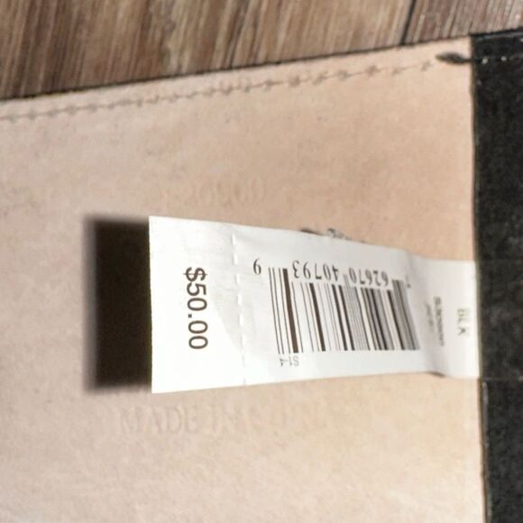 STEVEN suede half moon jacquard buckle - Picture 6 of 6